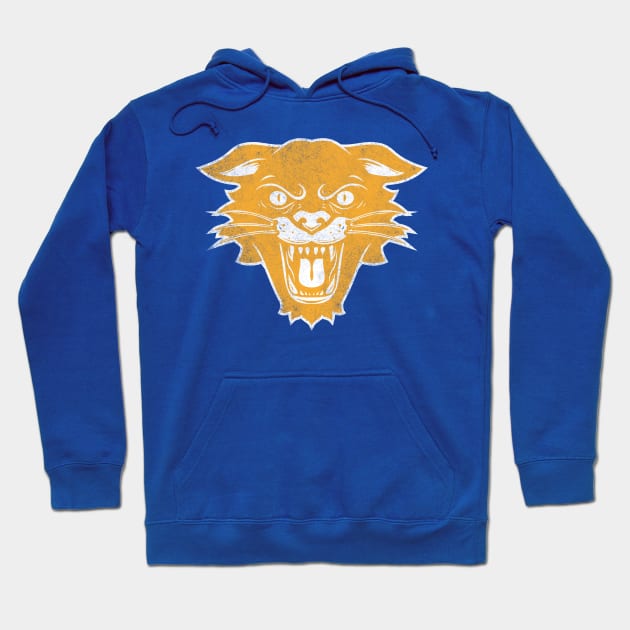 Gold Cat Hoodie by The Rec League Shop